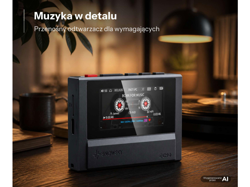 FiiO SNOWSKY ECHO black - Przenośny odtwarzacz Hi-Res