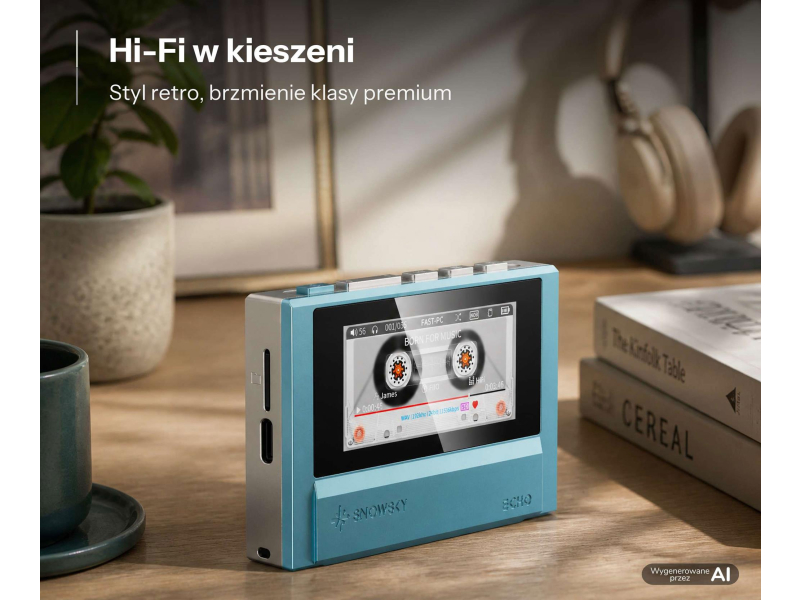FiiO SNOWSKY ECHO sky blue - Przenośny odtwarzacz Hi-Res