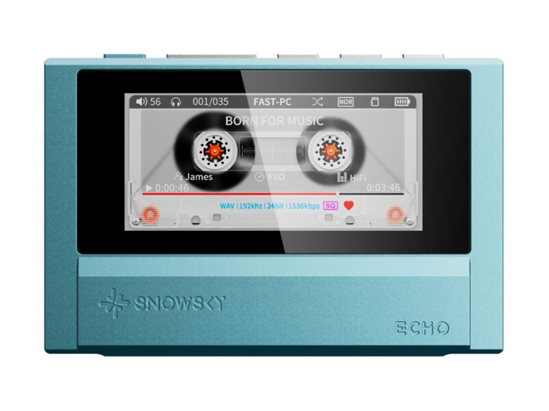 FiiO SNOWSKY ECHO sky blue - Przenośny odtwarzacz Hi-Res