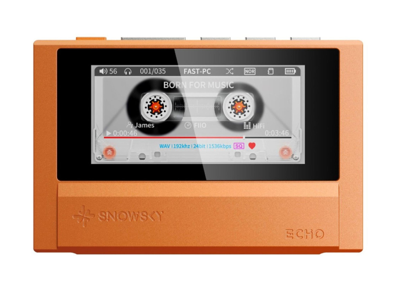 FiiO SNOWSKY ECHO orange - Przenośny odtwarzacz Hi-Res