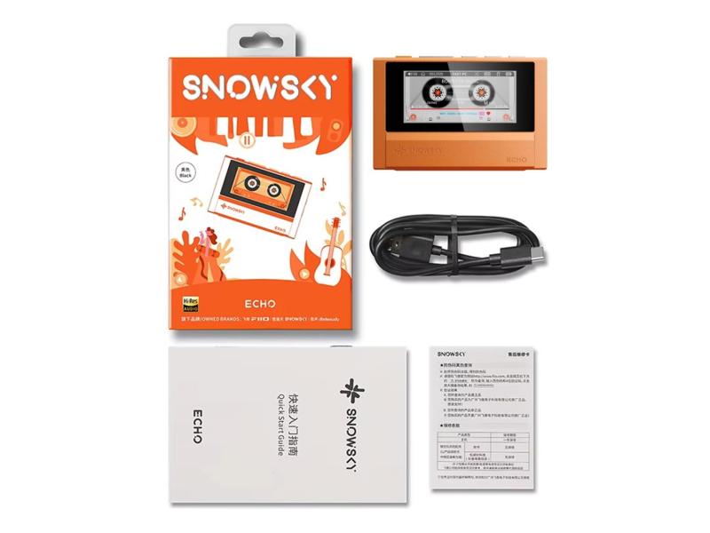 FiiO SNOWSKY ECHO orange - Przenośny odtwarzacz Hi-Res