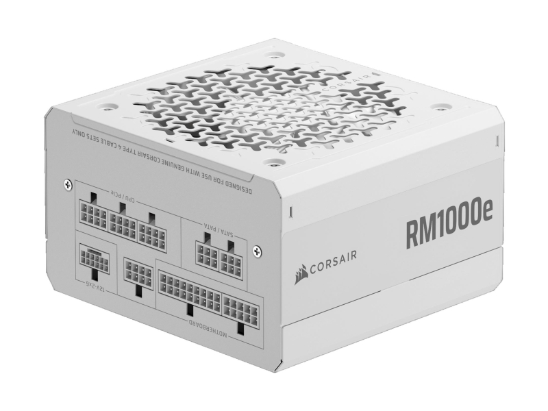 Corsair RM1000e 1000W 80 Plus Platinum ATX 3.1 White