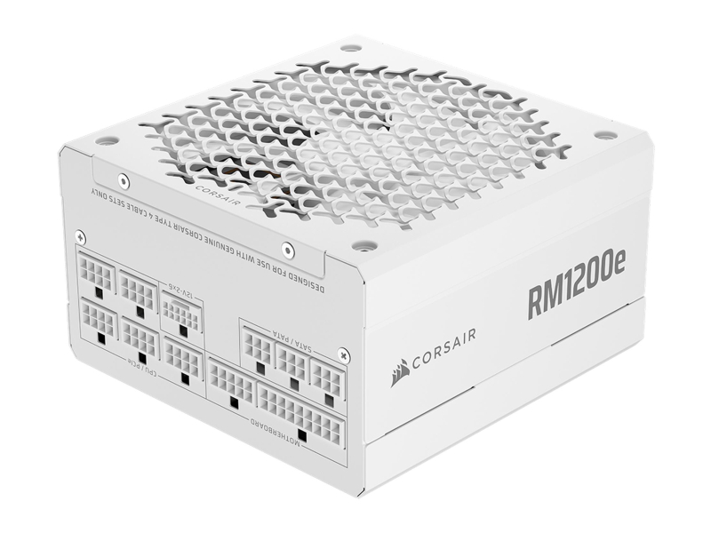Corsair RM1200e 1200W 80 Plus Gold ATX 3.1 White