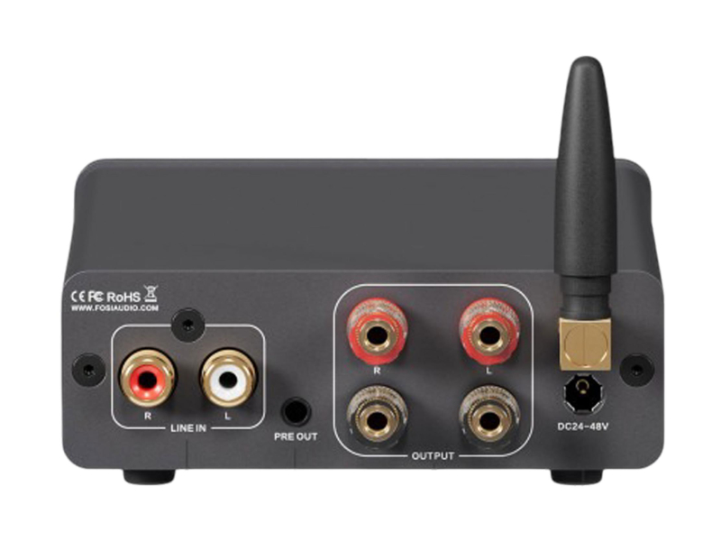 Fosi Audio BT20A PRO 48V grey - Wzmacniacz audio 2.0