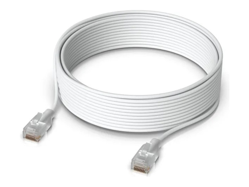 Ubiquiti UACC-Cable-Patch-EL-12m-W  LAN Etherlighting Cat.6 12m