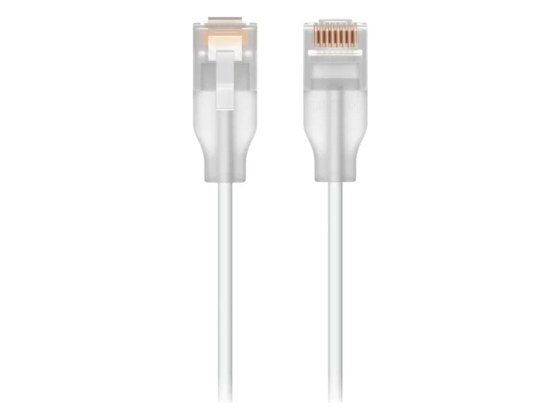Ubiquiti UACC-Cable-Patch-EL-1m-W  LAN Etherlighting Cat.6 1m