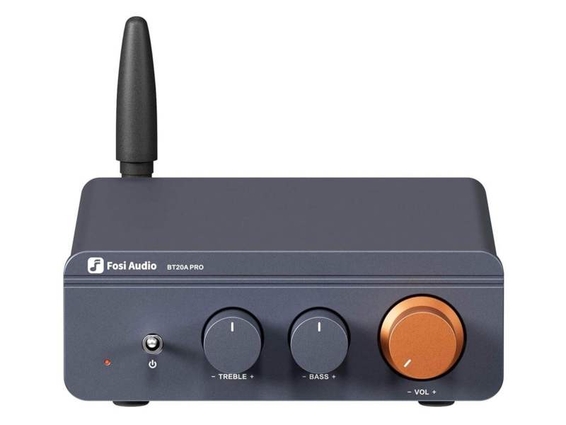 Fosi Audio BT20A PRO 48V blue - Wzmacniacz audio 2.0