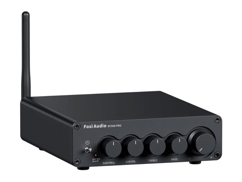 Fosi Audio BT30D - Wzmacniacz audio 2.1 z Bluetooth