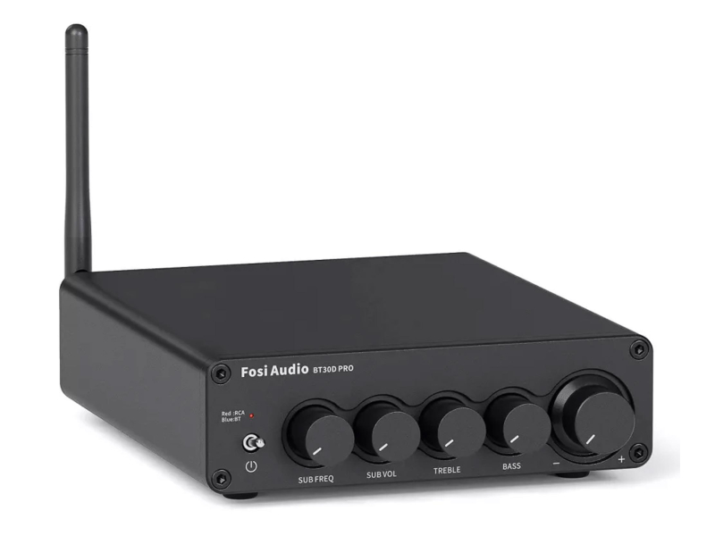 Fosi Audio BT30D PRO 32V - Wzmacniacz audio 2.1 z Bluetooth
