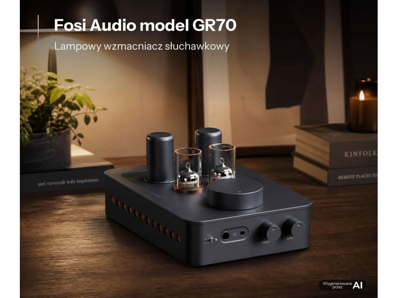 Fosi Audio GR70 - lampowy wzmacniacz