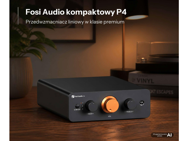 Fosi Audio P4 - Wszechstronność połączeń