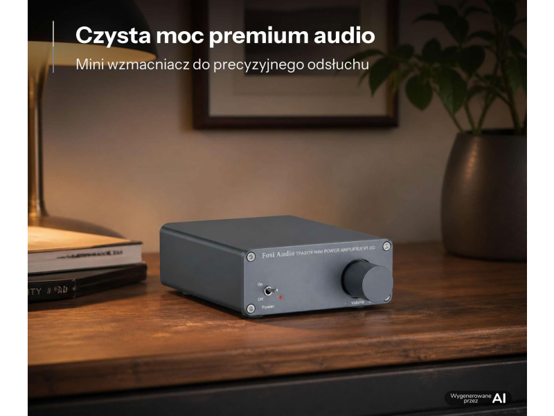 Fosi Audio Fosi Audio V1.0G grey - Wzmacniacz audio Stereo