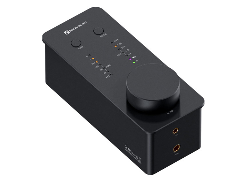 Fosi Audio SK02 black - Wzmacniacz słuchawkowy z DAC