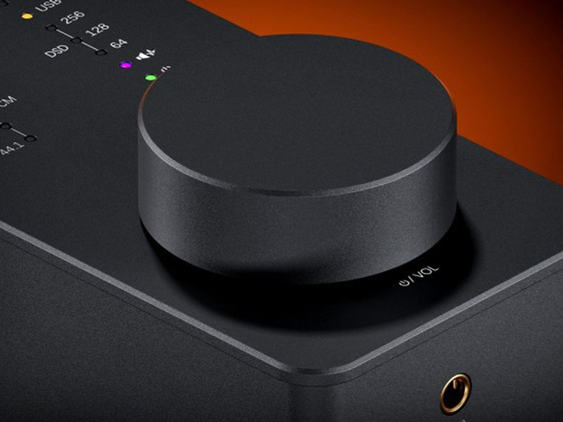 Fosi Audio SK02 black - Wzmacniacz słuchawkowy z DAC