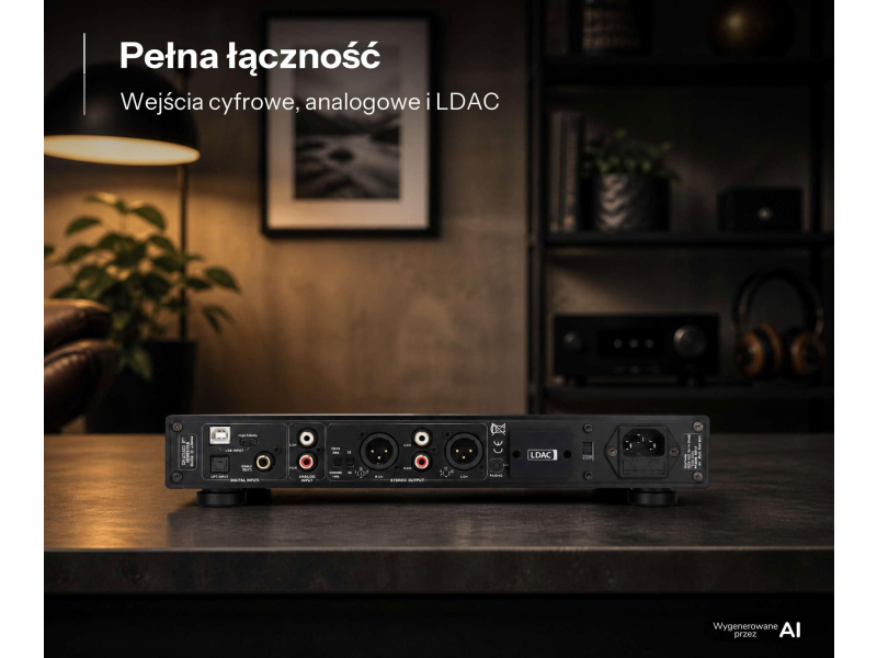 Questyle CMA Eighteen Master - Wzmacniacz słuchawkowy z DAC