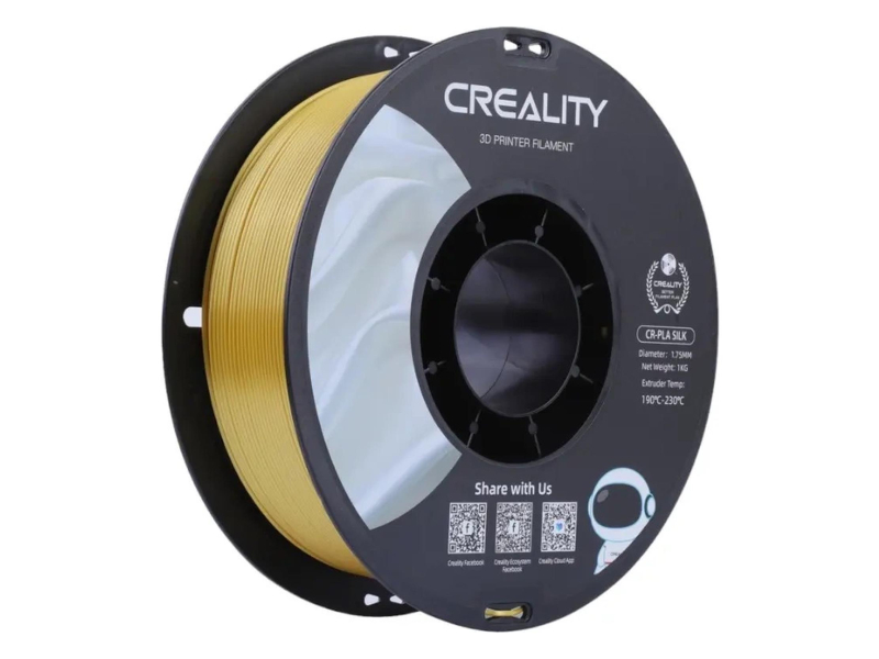 CREALITY Filament CR-Silk PLA (Złoty)