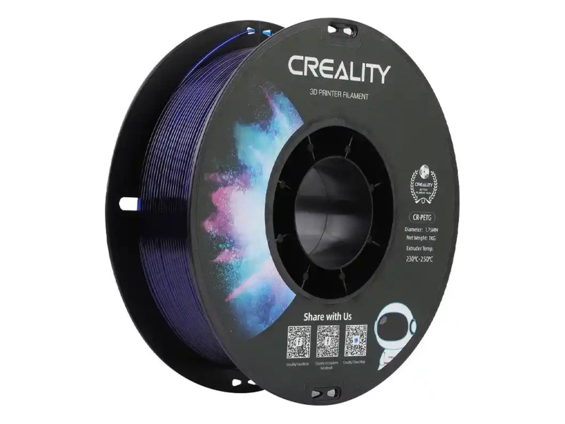 CREALITY Filament CR-PETG (Przezroczysty niebieski)