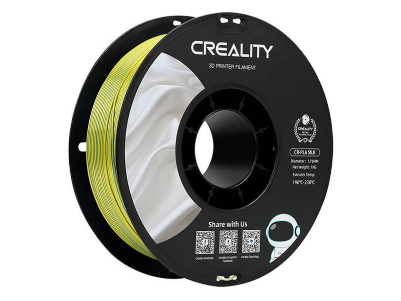 CREALITY Filament CR-Silk PLA  (Żółto-niebieski)
