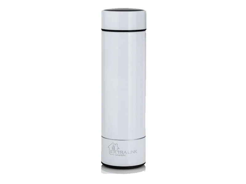 ExtraLink Travel Mug Biały Kubek termiczny Termos z wyświetlaczem temp