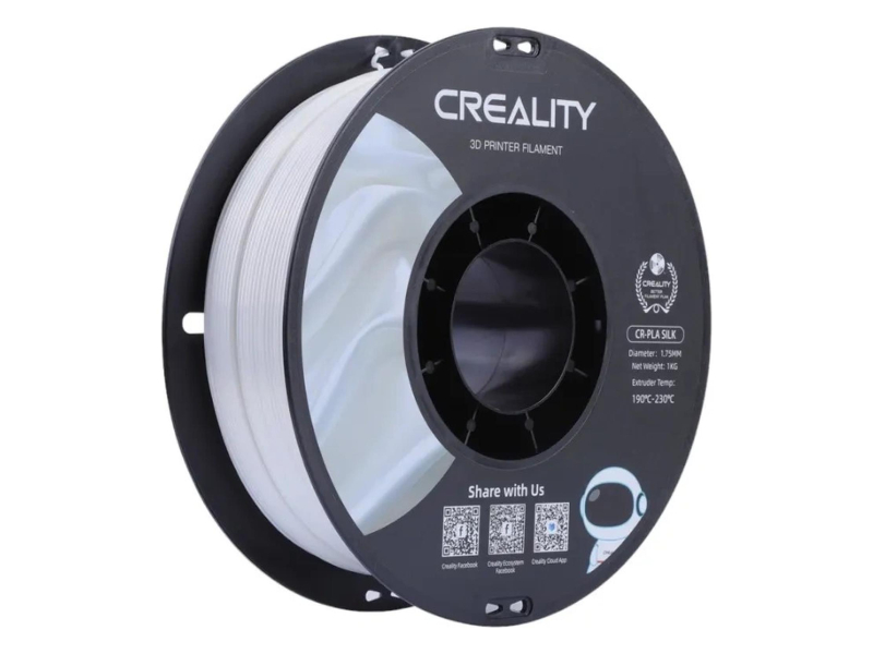 CREALITY Filament CR-Silk PLA  (Biały)