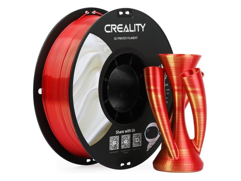 CREALITY Filament CR-Silk PLA (Złoto-czerwony)