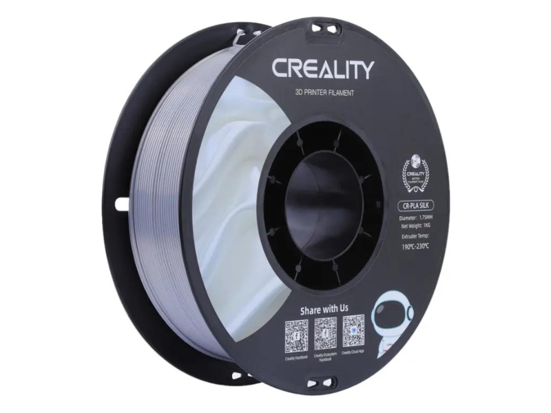CREALITY Filament CR-Silk PLA (Srebrny)