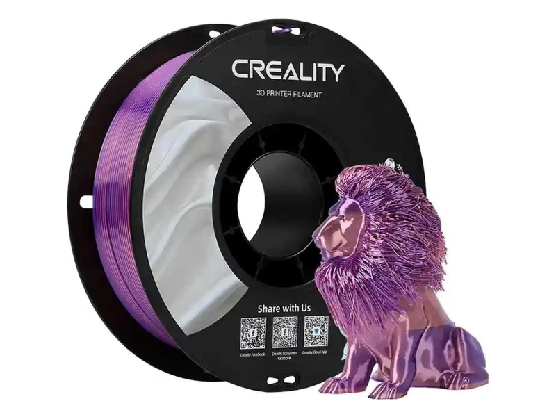 CREALITY Filament CR-Silk PLA  (Różowo-fioletowy)