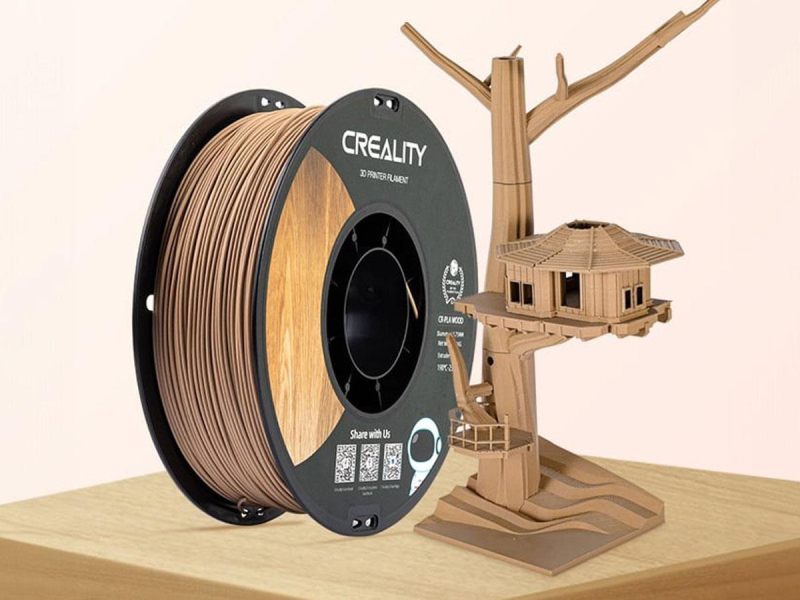CREALITY Filament CR-PLA Wood  (Sosna biała)