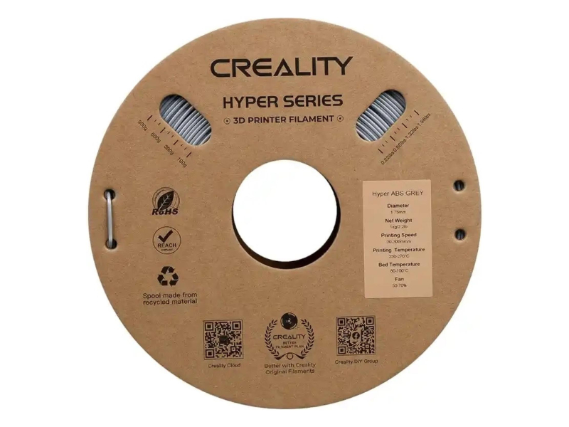 CREALITY Filament Hyper ABS (Szary)