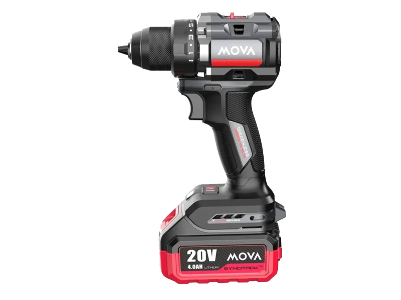 MOVA wiertarko-wkrętarka bezszczotkowa pd105 20v 105nm hp (bate