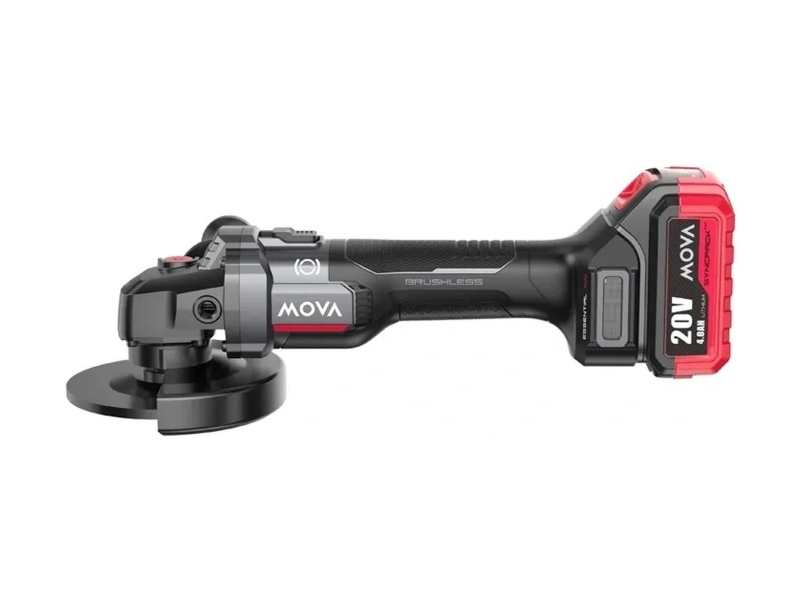 MOVA szlifierka kątowa bezszczotkowa pg125k 20v 900w 125mm