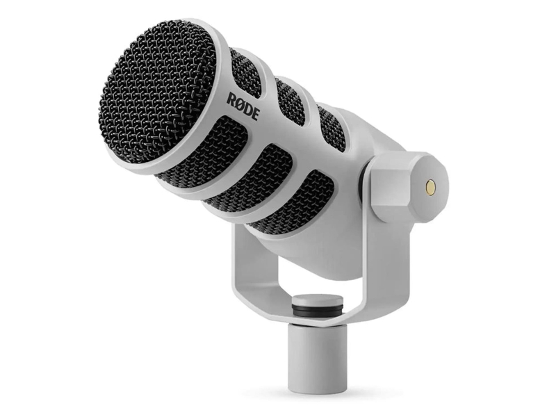 Rode RODE PodMic USB White - Mikrofon Dynamiczny Podcast biały