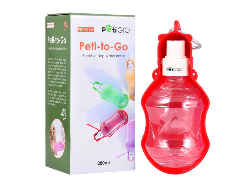 PetiGIO PETI-170M-R butelka na wodę 280ml czerwona