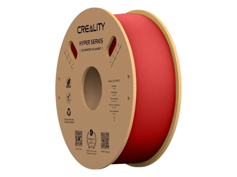 CREALITY Filament Hyper PLA (Czerwony)