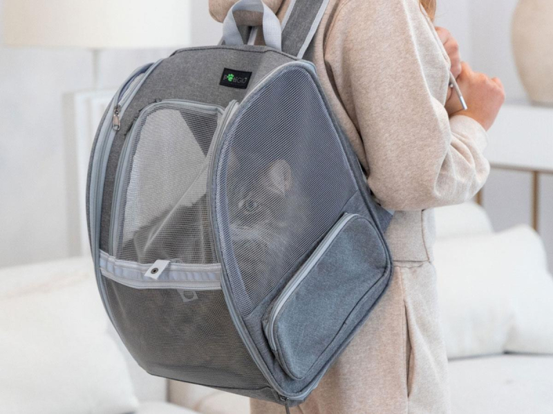 PetiGIO PETI-753-G plecak/transporter dla zwierząt szary