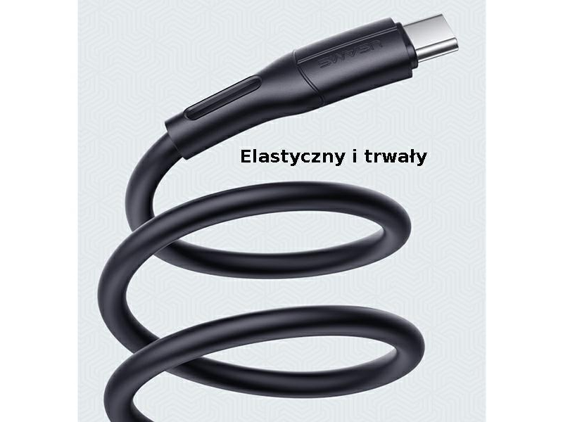 USAMS Kabel U68 USB-C 2A Fast Charge 1m niebieski SJ501USB03