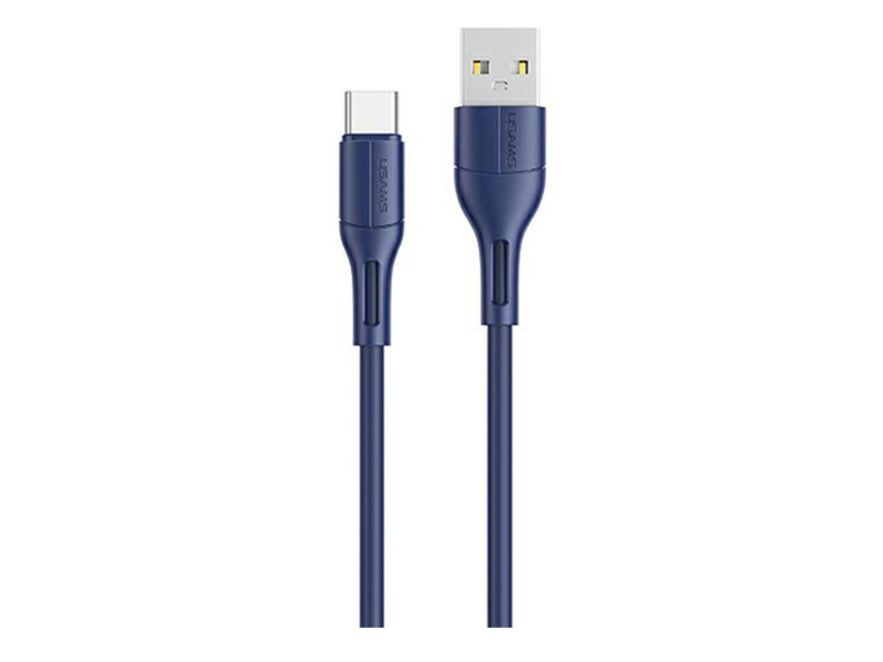 USAMS Kabel U68 USB-C 2A Fast Charge 1m niebieski SJ501USB03