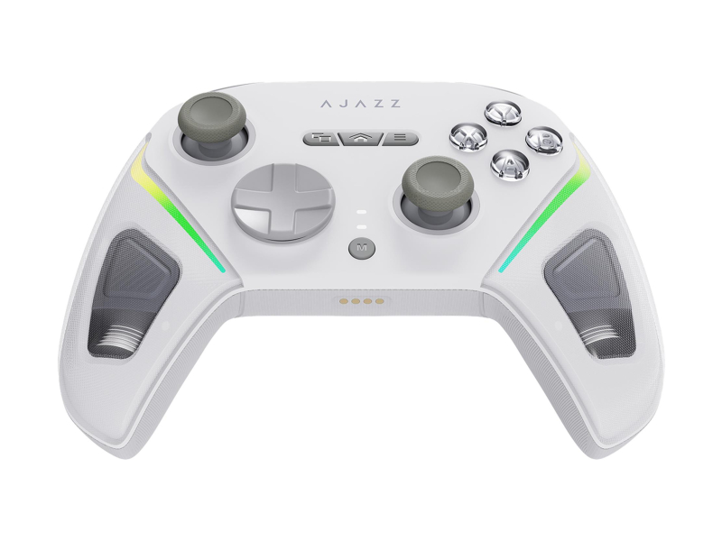 Ajazz GP100 (Switch/PC/iOS/Android) RGB biały