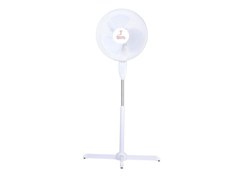 Rum-Lux Wentylator stojący podłogowy Orkan 43cm biały