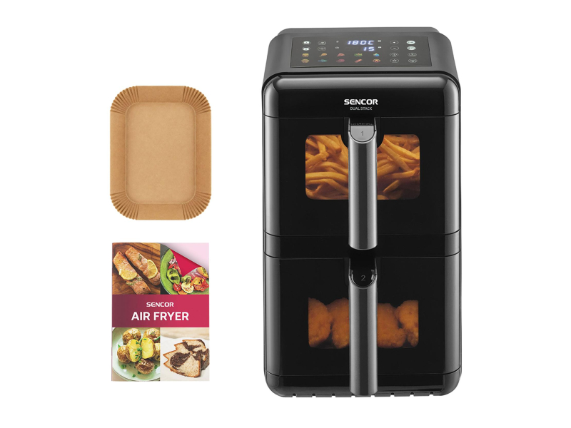 Sencor Air Fryer SFR 1260BK z koszem ceramicznym 12l