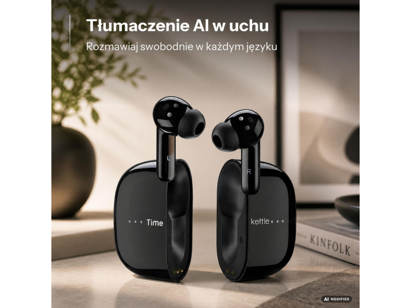 TimeKettle Tłumacz elektroniczny M3 Offline czarny