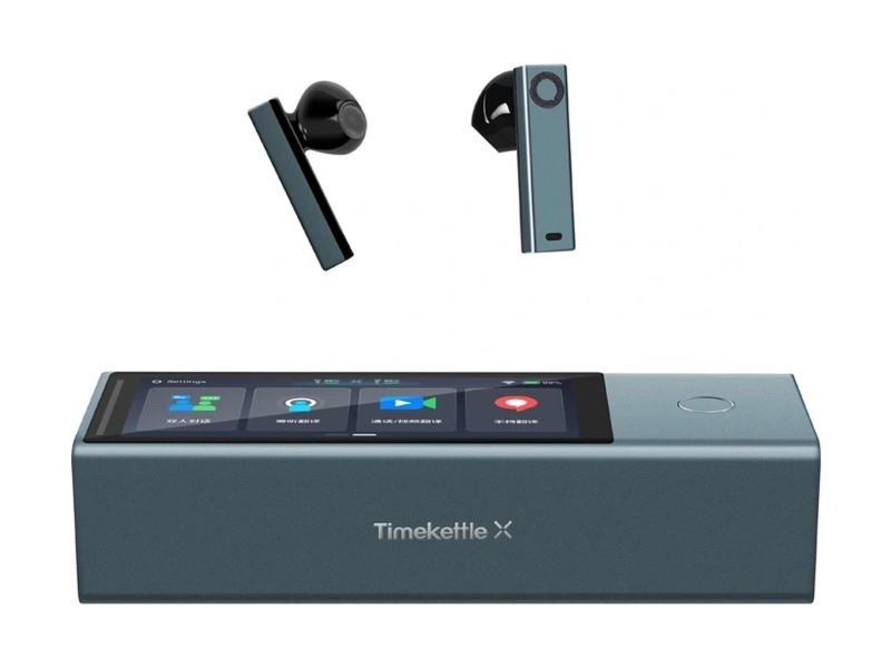 TimeKettle Tłumacz elektroniczny X1 Meeting zielony