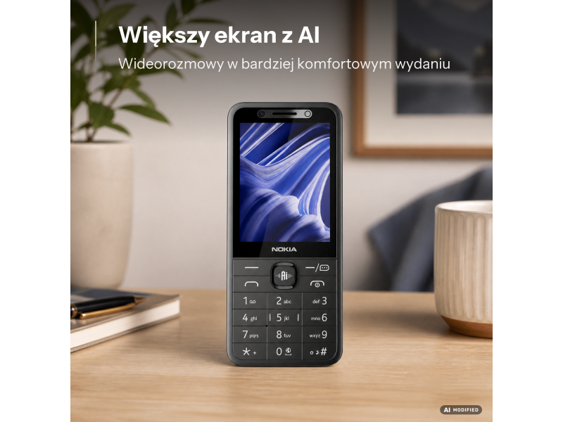 HMD Nokia 215 LTE czarny
