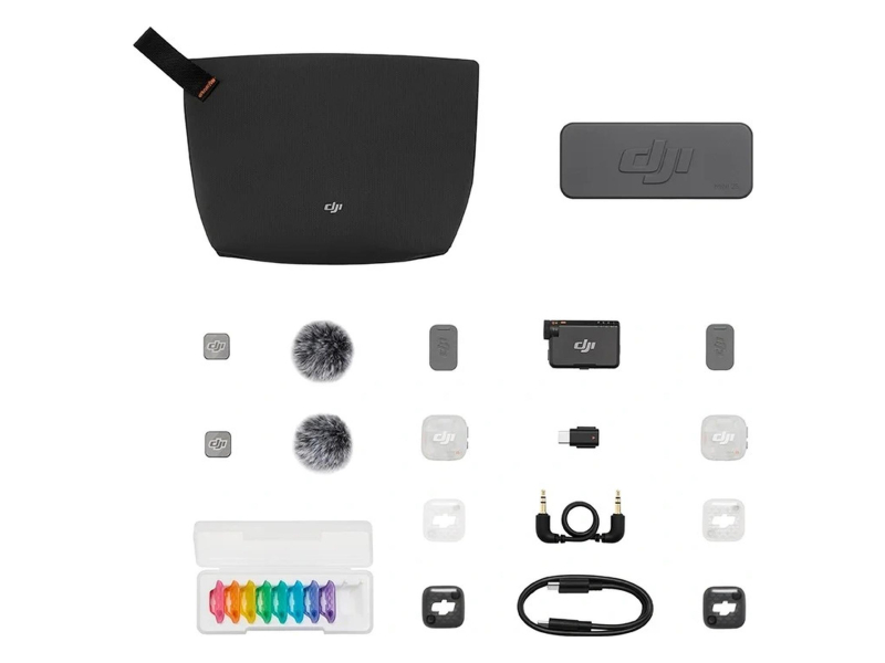 DJI Mic Mini 2S (2 TX + 1 RX + etui ładujące)