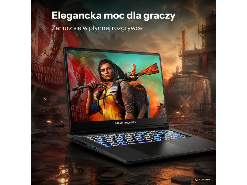 Dream Machines 17PL27 Ryzen 7-H255/16GB/1TB RTX5060 144Hz