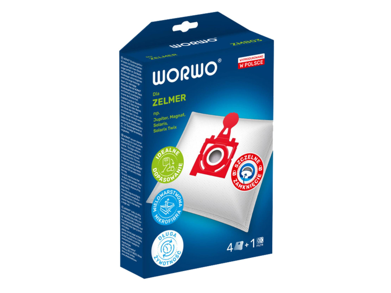 WORWO WORKI CZERWONY ZELMER ZMB03 /KPL4