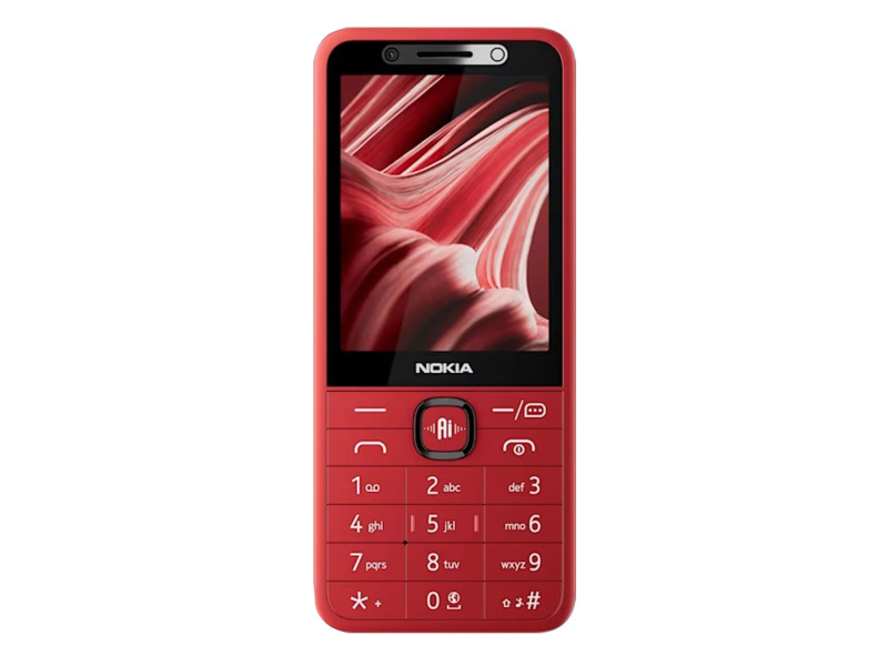 HMD Nokia 215 LTE czerwony