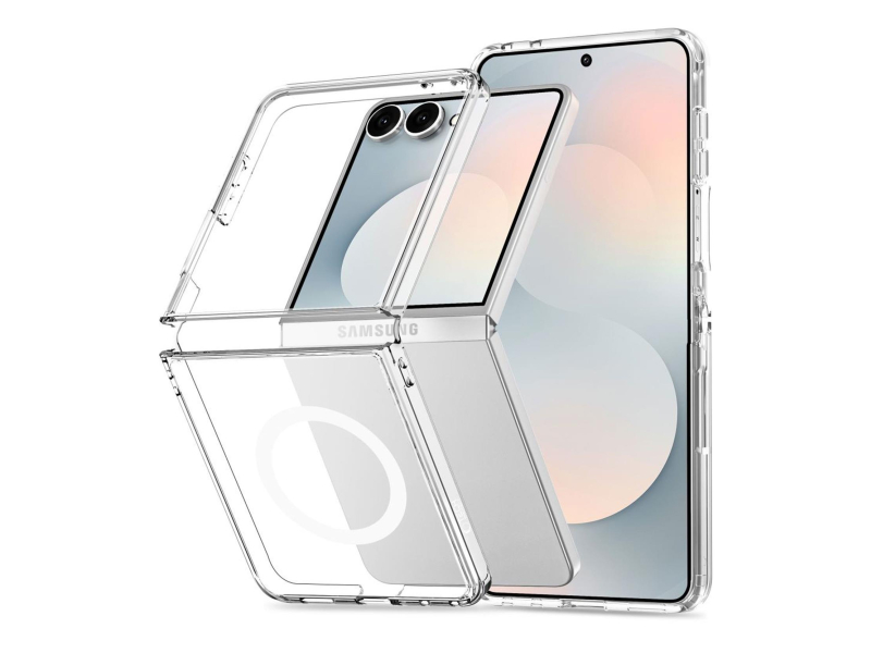 Tech-Protect Flexair Hybrid Magsafe do Galaxy Z Flip 8 Clear