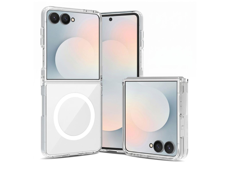Tech-Protect Flexair Hybrid Magsafe do Galaxy Z Flip 8 Clear