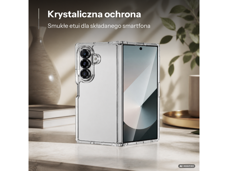 Tech-Protect Flexair Hybrid do Galaxy Z Fold 8 Ultra Clear